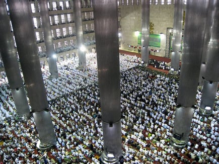 Istiqlal Mosque Eid ul Fitr Jamaah 1